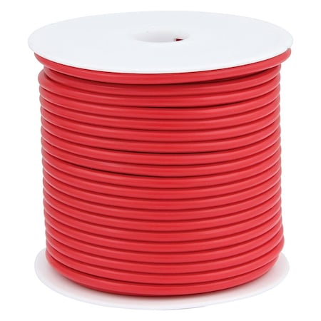 Allstar Performance Primary Wire, 12 AWG, 1C C, Red, Polyvinyl, Stranded, 100 ft. ALL76565